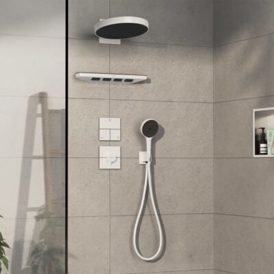 Hansgrohe ShowerSelect Comfort E thermostaat voor douche 1 verbruiker mat-wit 15574700 5