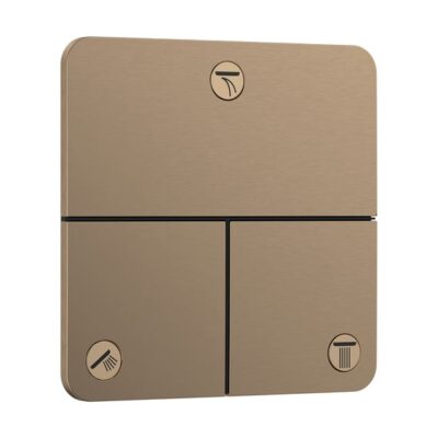 Hansgrohe ShowerSelect Comfort Q omsteller 3 verbruikers brons geborsteld 15587140 6