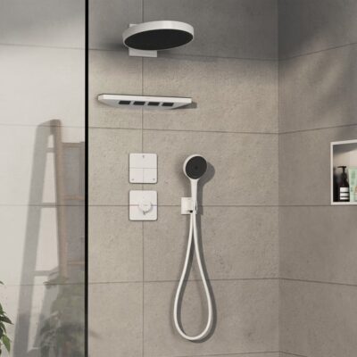 Hansgrohe ShowerSelect Comfort Q omsteller 3 verbruikers mat-wit 15587700 5