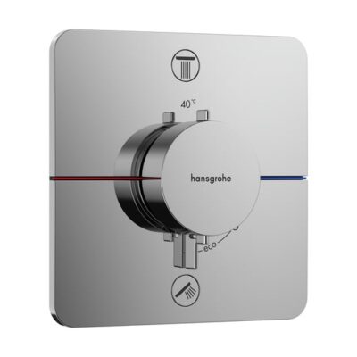 Hansgrohe ShowerSelect Comfort Q thermostaat voor bad & douche 2 verbruikers chroom 15583000 8