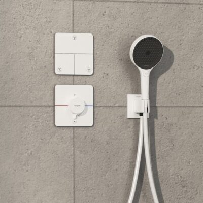 Hansgrohe ShowerSelect Comfort Q thermostaat voor bad & douche 2 verbruikers mat-wit 15589700 4