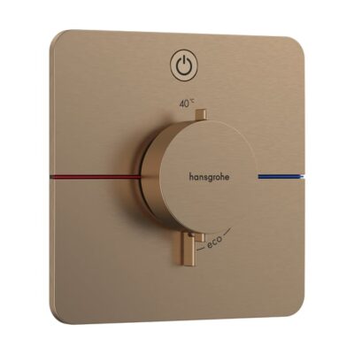 Hansgrohe ShowerSelect Comfort Q thermostaat voor douche 1 verbruiker brons geborsteld 15581140 5