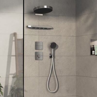 Hansgrohe ShowerSelect Comfort Q thermostaat voor douche 1 verbruiker chroom 15588000 5