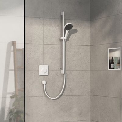 Hansgrohe ShowerSelect Comfort Q thermostaat voor douche 1 verbruiker mat-wit 15581700 4