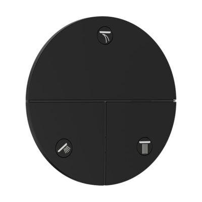 Hansgrohe ShowerSelect Comfort S omsteller 3 verbruikers mat-zwart 15558670 6