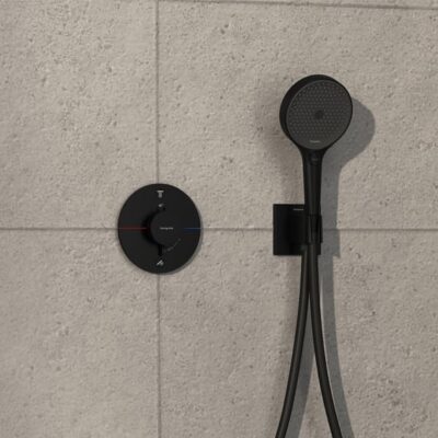 Hansgrohe ShowerSelect Comfort S thermostaat voor bad & douche 2 verbruikers mat-zwart 15554670 4
