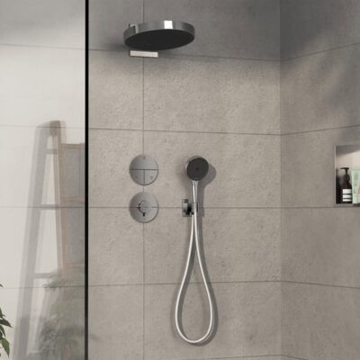 Hansgrohe ShowerSelect Comfort S thermostaat voor bad & douche 2 verbruikers chroom 15562000 5