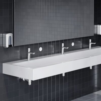 Hansgrohe Talis E wastafelkraan met EcoSmart chroom 71718000 7 Hansgrohe Talis E wastafelkraan met EcoSmart chroom 71718000 7