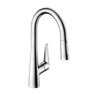 Hansgrohe Talis M51 Eco uittrekbare keukenmengkraan 2 straalsoorten chroom 73876000