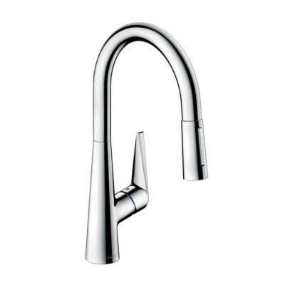 Hansgrohe Talis M51 Eco uittrekbare keukenmengkraan 2 straalsoorten chroom 73876000 5