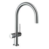 Hansgrohe Talis M54 eengreeps keukenmengkraan met apparaatafsluiter en draaibare uitloop – chroom 72805000