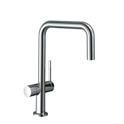 Hansgrohe Talis M54 eengreeps keukenmengkraan U 220 apparaatafsluiter 1 straalsoort uitloop draaibaar chroom 72807000 5