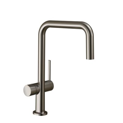 Hansgrohe Talis M54 eengreeps keukenmengkraan U 220 apparaatafsluiter 1 straalsoort uitloop draaibaar edelstraal finish 72807800 5