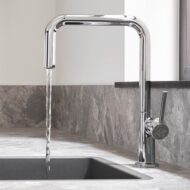 Hansgrohe Talis M54 eengreeps keukenmengkraan U 220 draaibare uitloop chroom 72806000 Hansgrohe Talis M54 eengreeps keukenmengkraan U 220 draaibare uitloop chroom 72806000