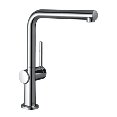 Hansgrohe Talis M54 eenhendel keukenmengkraan uittrekbaar draaibaar chroom 72845000 4 Hansgrohe Talis M54 eenhendel keukenmengkraan uittrekbaar draaibaar chroom 72845000 4