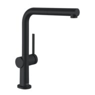 Hansgrohe Talis M54 eenhendel keukenmengkraan uittrekbaar draaibaar mat zwart 72845670 Hansgrohe Talis M54 eenhendel keukenmengkraan uittrekbaar draaibaar mat zwart 72845670