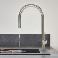 Hansgrohe Talis M54 keukenmengkraan 210 uittrekbaar 2 straalsoorten edelstaal finish 72800800 Hansgrohe Talis M54 keukenmengkraan 210 uittrekbaar 2 straalsoorten edelstaal finish 72800800