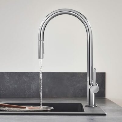 Hansgrohe Talis M54 keukenmengkraan 210 uittrekbaar 2 stralen chroom 72800000 8