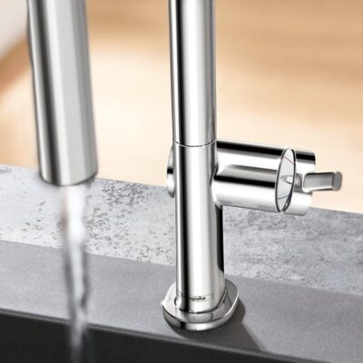 Hansgrohe Talis M54 keukenmengkraan 210 uittrekbaar chroom uitloop 72803000 4