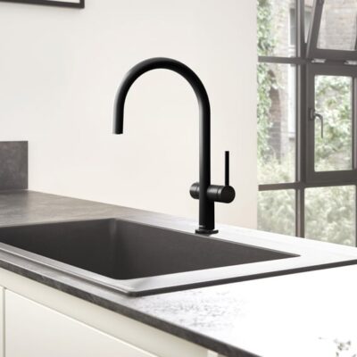 Hansgrohe Talis M54 keukenmengkraan 220 apparaatafsluiter draaibare uitloop mat-zwart 72805670 4