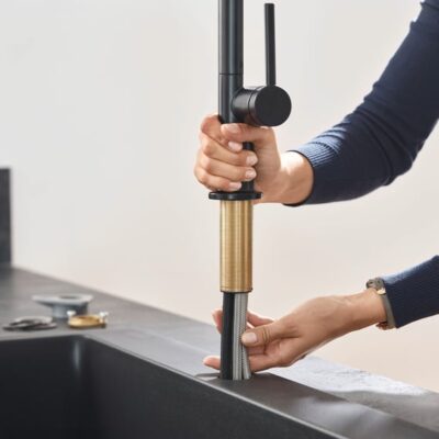 Hansgrohe Talis M54 keukenmengkraan mat-zwart draaibare uitloop 72804670 8 Hansgrohe Talis M54 keukenmengkraan mat-zwart draaibare uitloop 72804670 8