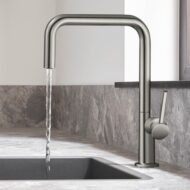 Hansgrohe Talis M54 keukenmengkraan U 220 draaibare uitloop edelstaal finish 72806800
