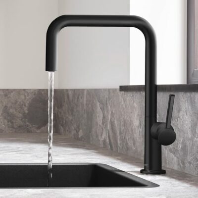 Hansgrohe Talis M54 keukenmengkraan U 220 draaibare uitloop mat-zwart 72806670 8