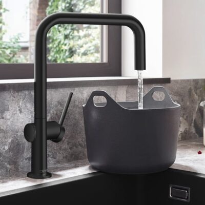 Hansgrohe Talis M54 keukenmengkraan U 220 draaibare uitloop mat-zwart 72806670 4