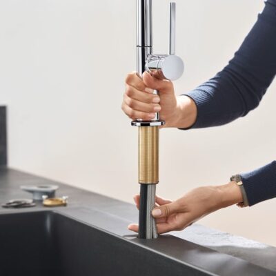 Hansgrohe Talis M54 keukenmengkraan uittrekbaar draaibaar chroom 72808000 5