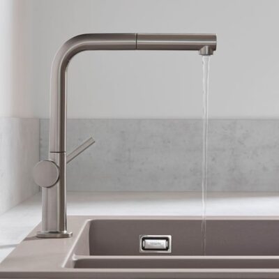 Hansgrohe Talis M54 keukenmengkraan uittrekbaar draaibaar edelstaal finish 72808800 9