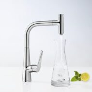 Hansgrohe Talis Select M51 eengreeps keukenmengkraan uittrekbaar chroom 72821000