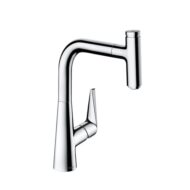 Hansgrohe Talis Select M51 keukenmengkraan 220 uittrekbaar draaibaar edelstaal 72822800 49