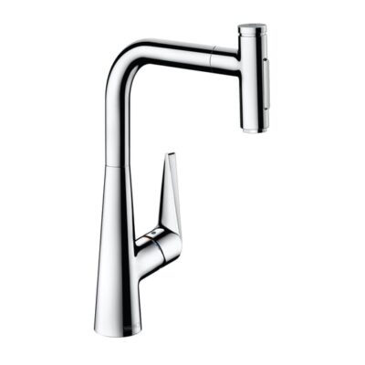 Hansgrohe Talis Select M51 keukenmengkraan uittrekbaar sproeier 2 straalsoorten chroom 73867000 11