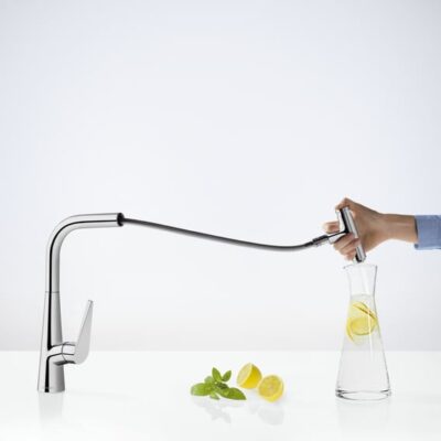 Hansgrohe Talis Select M51 keukenmengkraan uittrekbaar sproeier 2 straalsoorten chroom 73867000 4