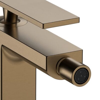 Hansgrohe Tecturis E bidetkraan met trekstang-afvoergarnituur brons geborsteld 73200140 4