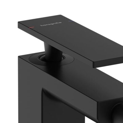 Hansgrohe Tecturis E bidetkraan met trekstang-afvoergarnituur mat-zwart 73200670 5