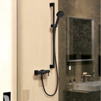 Hansgrohe Tecturis E eengreeps opbouw douchemengkraan 1 verbruiker mat-zwart 73620670 5