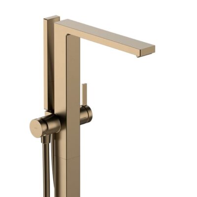 Hansgrohe Tecturis E eengreeps vrijstaande badmengkraan brons geborsteld 73445140 4