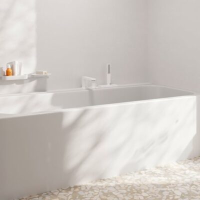 Hansgrohe Tecturis E eenhendel inbouw badrandkraan mat-wit 73443700 4