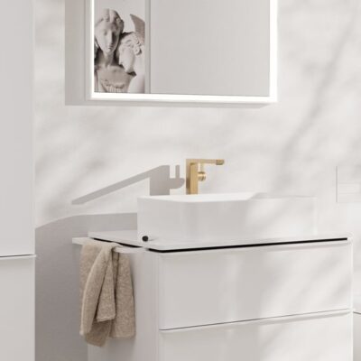 Hansgrohe Tecturis E wastafelkraan 240 Fine CoolStart met EcoSmart brons geborsteld 73072140 4