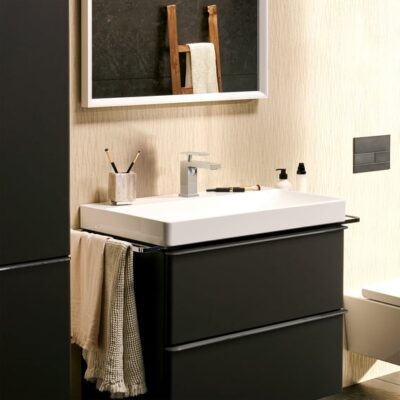 Hansgrohe Tecturis E wastafelkraan 80 CoolStart met EcoSmart chroom 73001000 7 Hansgrohe Tecturis E wastafelkraan 80 CoolStart met EcoSmart chroom 73001000 7