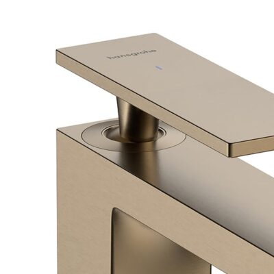 Hansgrohe Tecturis E wastafelkraan 80 met EcoSmart brons geborsteld 73013140 4