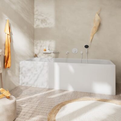 Hansgrohe Tecturis S baduitloop mat-wit 73411700 5