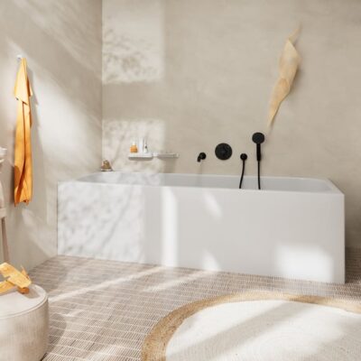 Hansgrohe Tecturis S baduitloop mat-zwart 73411670 5