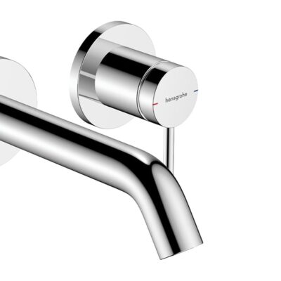 Hansgrohe Tecturis S eengreeps inbouw wastafelmengkraan met EcoSmart met altijd open afvoer chroom 73350000 6