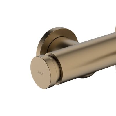 Hansgrohe Tecturis S eengreeps opbouw badmengkraan 2 verbruikers brons geborsteld 73422140 5