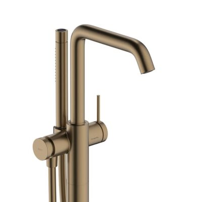 Hansgrohe Tecturis S eengreeps vrijstaande badmengkraan brons geborsteld 73440140 4