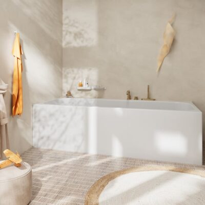 Hansgrohe Tecturis S eenhendel inbouw badrandkraan brons geborsteld 73447140 6