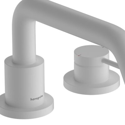 Hansgrohe Tecturis S eenhendel inbouw badrandkraan mat-wit 73447700 4
