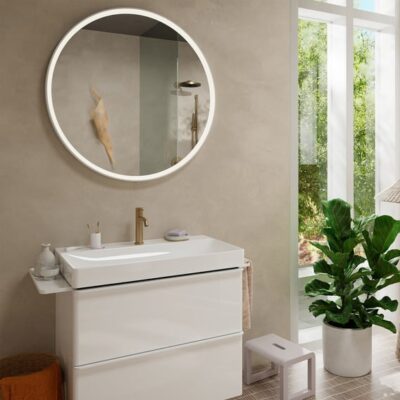 Hansgrohe Tecturis S wastafelkraan 110 CoolStart met EcoSmart brons geborsteld 73312140 4